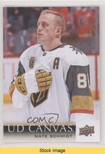 2018-19 Upper Deck UD Canvas Nate Schmidt #C81 READ 0s9c
