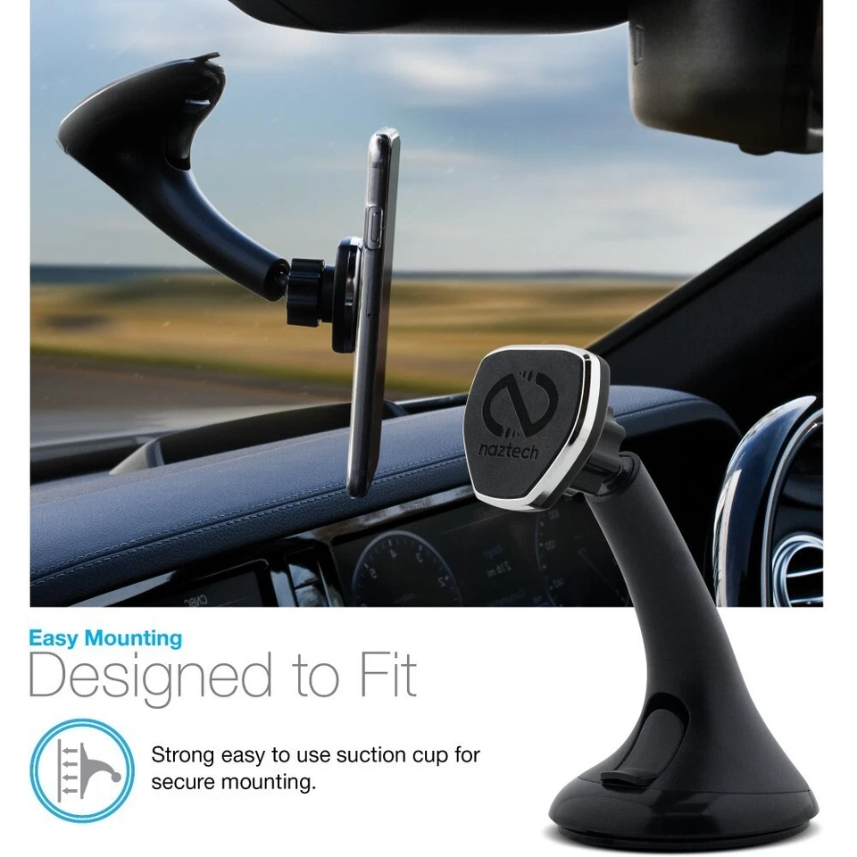 Naztech MagBuddy Universal Neodymium Magnetic Windshield Mount-Smartphones/GPS - Image 4 of 4