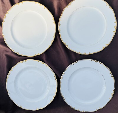 Mikasa Embassy Fine China  L9309 Dinner Plate 10.5 '' Set of 4 