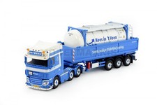 Tekno Mercedes Veen In 't Mercedes Benz Actros Gigaspace 20ft Iso Tankcontainer 1:50 68744