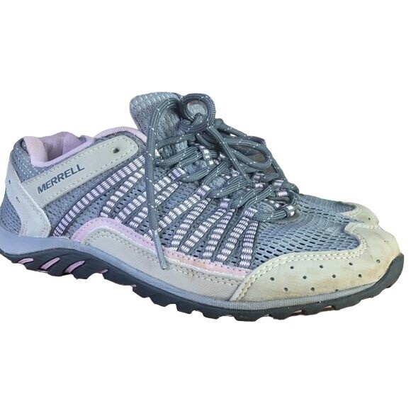 Scarpe da ginnastica MERRELL da donna orchidea ghiacciata Bloom corsa escursionismo stringate