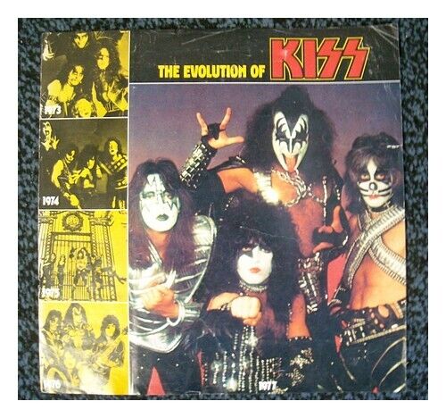 KISS [ROCK MUSIC GROUP] The Evolution of KISS 1973-1977 [Promo booklet] 1977 Fir - Afbeelding 1 van 1