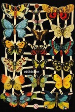 # GLANZBILDER # EF 7297 TOP Schmetterlinge , wunderschön mit tollen Farben !