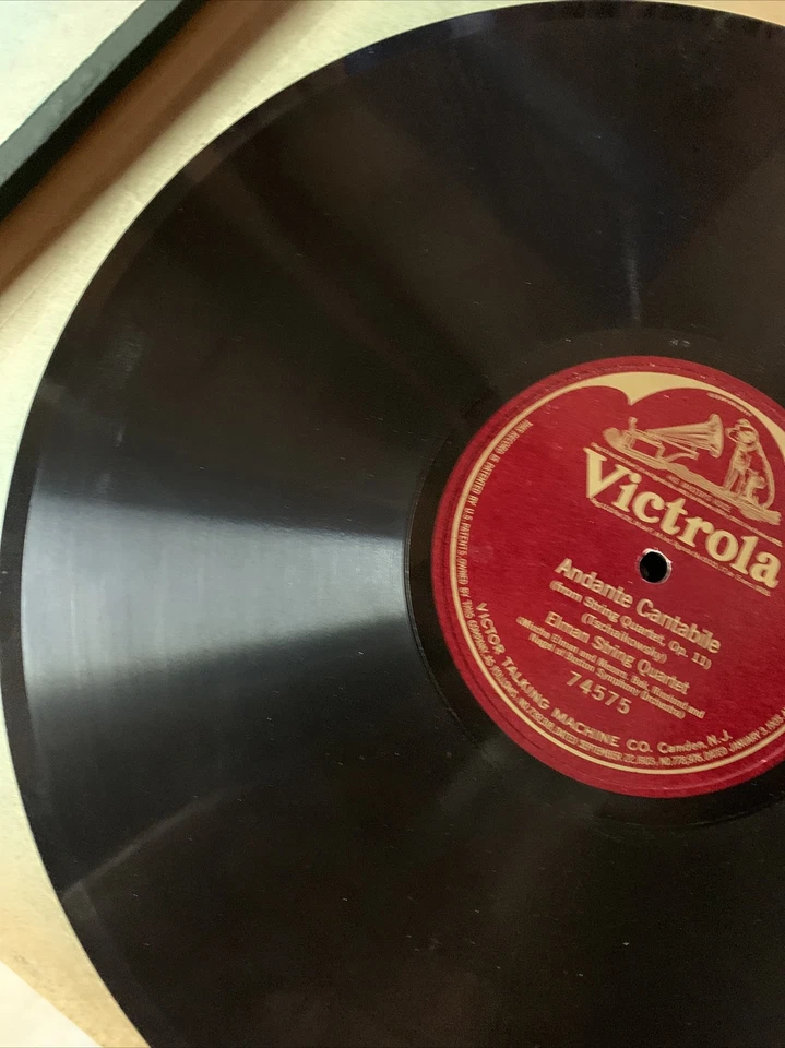 Elman String Quartet  Andante Cantabile 74575 Victrola - Image 2 of 4