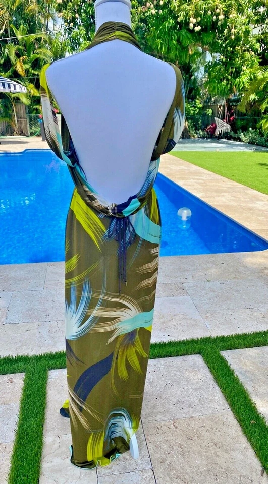 Vestido Matthew Williamson Pasarela Estampado Tropical Foto 2 de 4