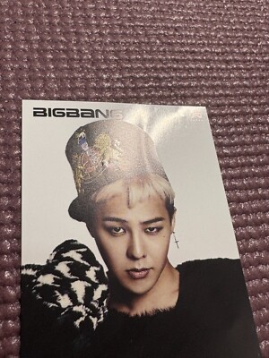 BIGBANG 2NE1 PSY YG Exhibition In Japan Venue Limited Photo Card