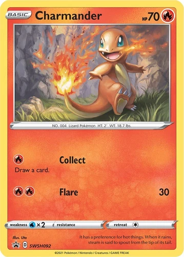 Charmander SWSH092 SWSH: Sword & Shield Promo Cards