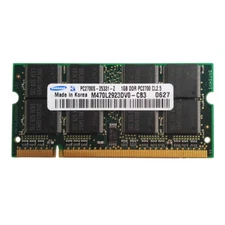 Original Samsung 1GB DDR PC2700S-25331 Sodimm 333MHz Memory RAM M470L2923DV0-CB3