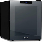 Newair 16 Bottle Wine Cooler Refrigerator | Shadow Series | Freestanding Mirrore