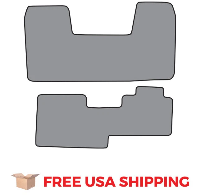 FITS 2001-2002 Chevrolet C3500HD Crew Cab Old Body Style Floor Mat 2pc Cutpile Foto 2 de 4