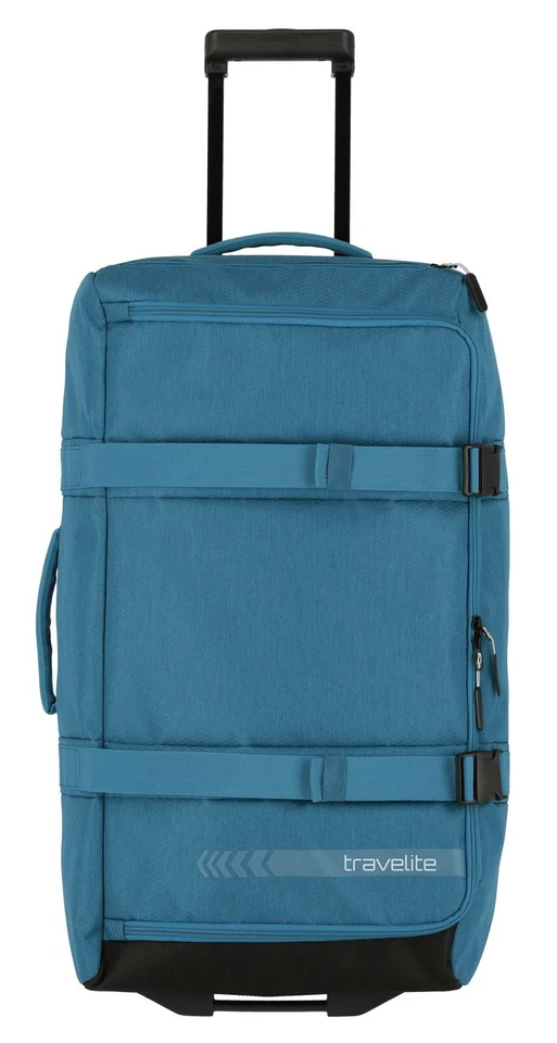 travelite Kick Off Wheeled Travelbag L Reisetasche Tasche petrol schwarz Neu - Bild 2 von 4