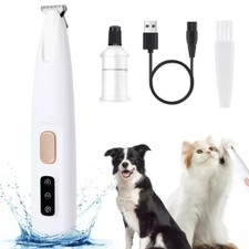 Dog Paw Trimmer with LED Light from Saffory Dog Paw Trimmer, Electric FAST