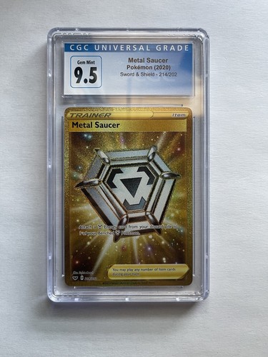 Metal Saucer graded CGC 9.5 for sale on eBay