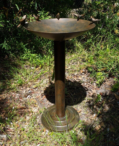 SOLID LARGE DESIGN BIRD feeder bath bush birds NEW 99CM HIGH - Picture 12 of 14