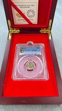 Single Wooden Coin Box PCGS Certified Coin Slab Storage  Display Case Handmade