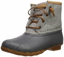 sperry sweetwater duck boots black