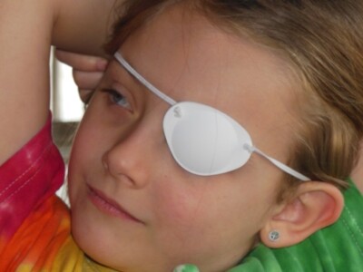 World's Best Eye Patch LASTS FOR YEARS replaceable elastic 35 colors, CHILD size