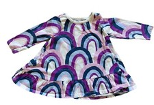 Rainbow Empire Waist Baby Dress Tea Collection 9-12 Months