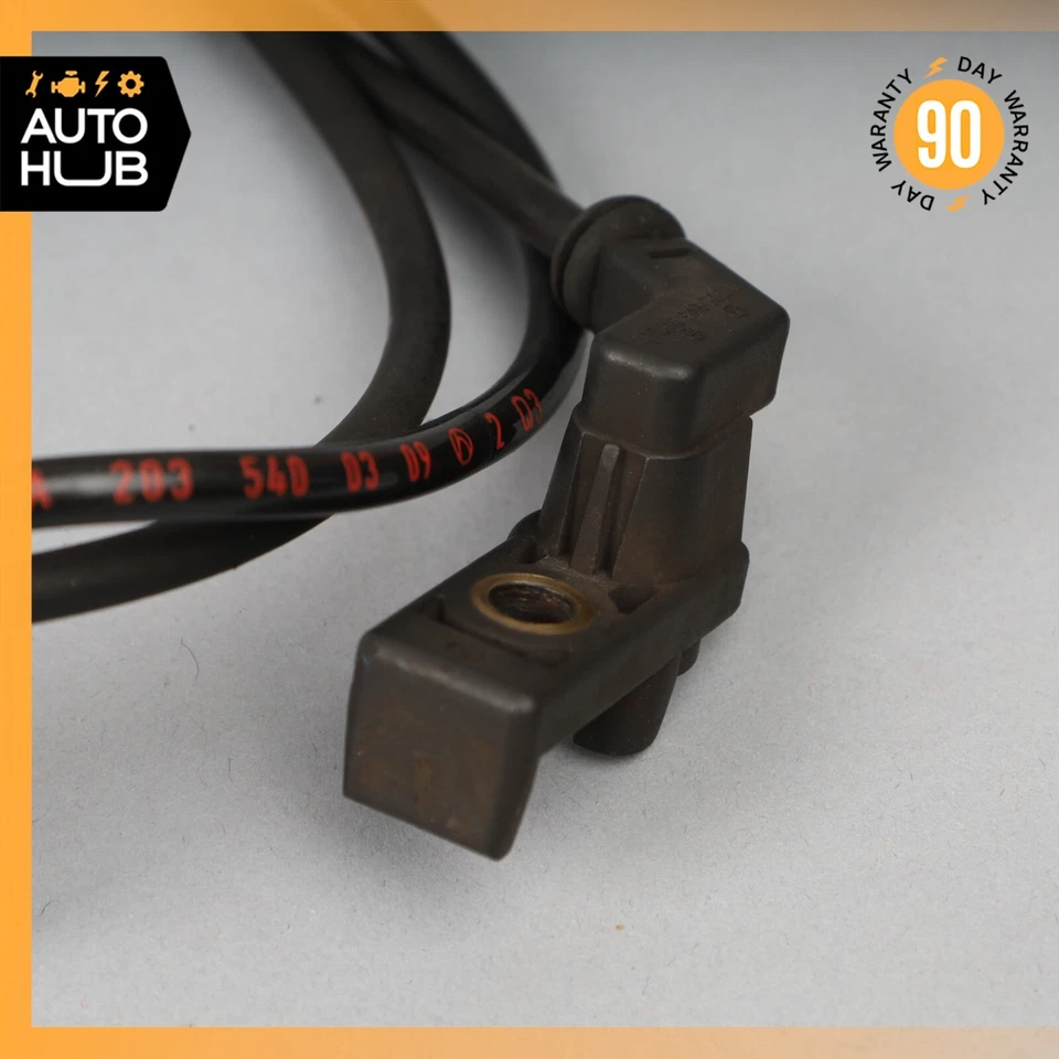 01-09 Mercedes W209 CLK550 CLK350 C230 sensor de desgaste da pastilha de freio traseiro direito fabricante de equipamento original - Imagem 2 de 4