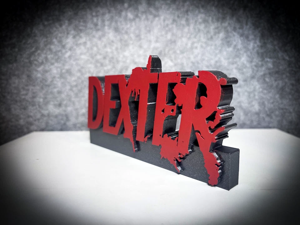 Figura de acción Dexter Nerd Geek edición de colección de regalo película rara fan art Foto 3 de 4