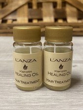 LANZA Keratin Healing Oil Hair Treatment .34oz Travel Size 2 PACK BRAND NEW 