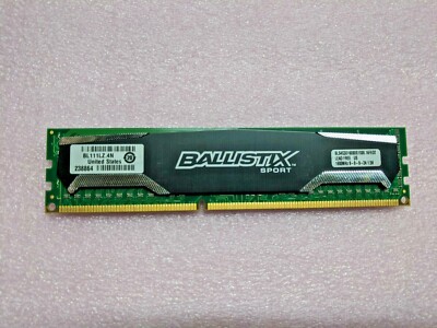 Crucial Ballistix Sport 16GB BLS4G3D1609S1S00 PC3-12800U DDR3