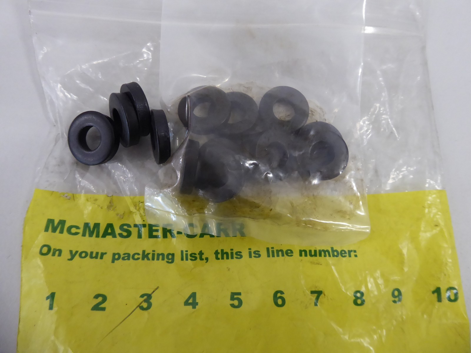 McMaster Carr Z9201 Flat Washer 5/16" X 3/4" (Pack of 13) eBay