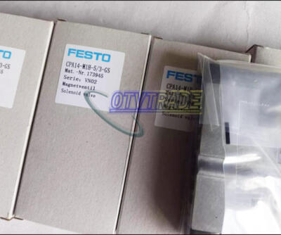 Electrovanne Festo CPA14-M1H-5/3GS Neuve - Valve Solénoïde 5/3, Origine Allemagne