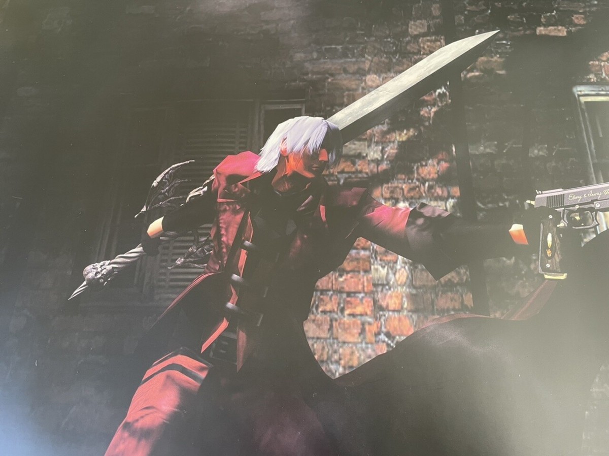 Devil May Cry 5th Anniversary Silver Layer Poster B Type Game
