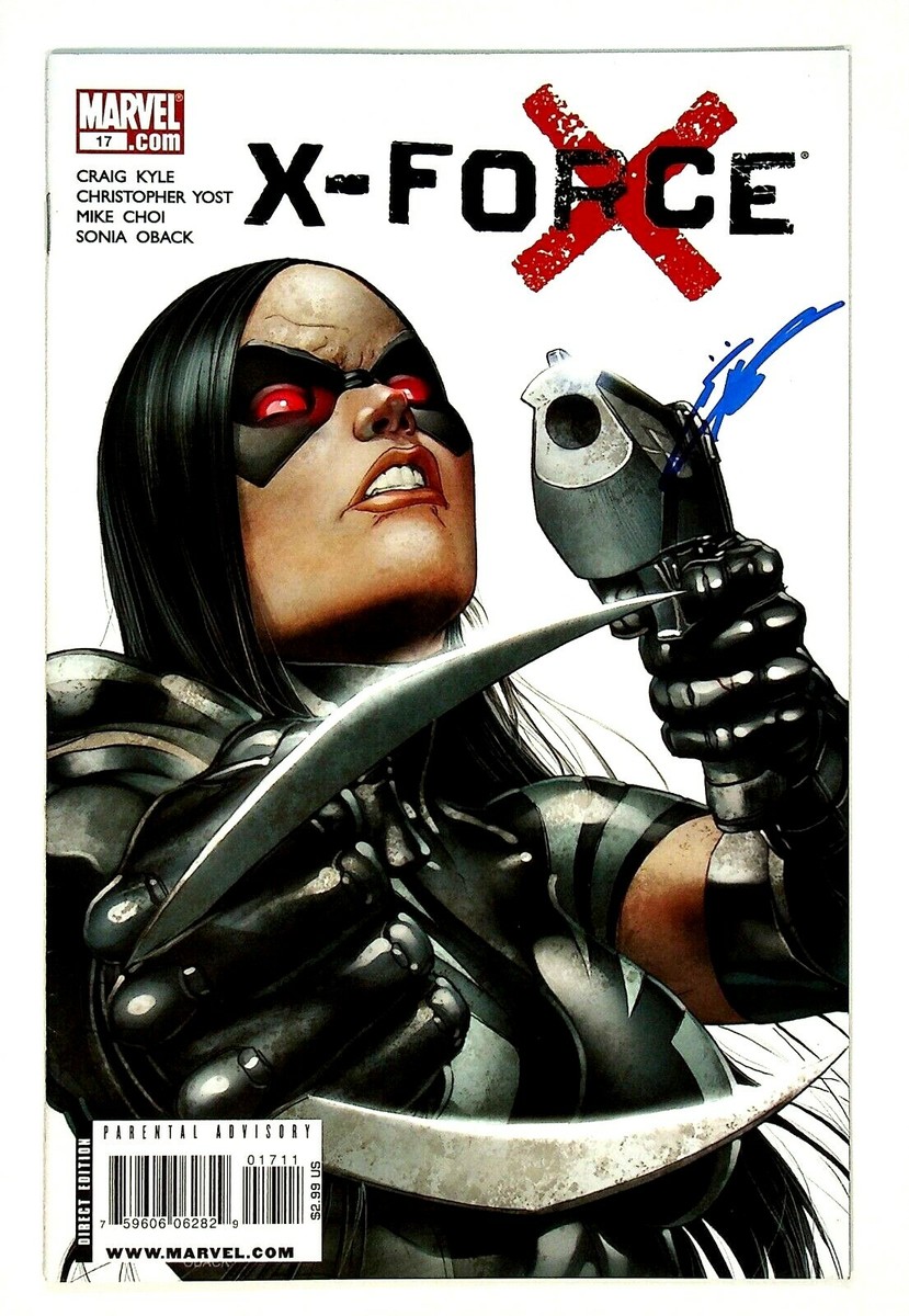 アメコミ X-Force コミックアート フレーム付き X-Force #11 Deadpool by Rob Liefeld 11x17 FRAMED Original