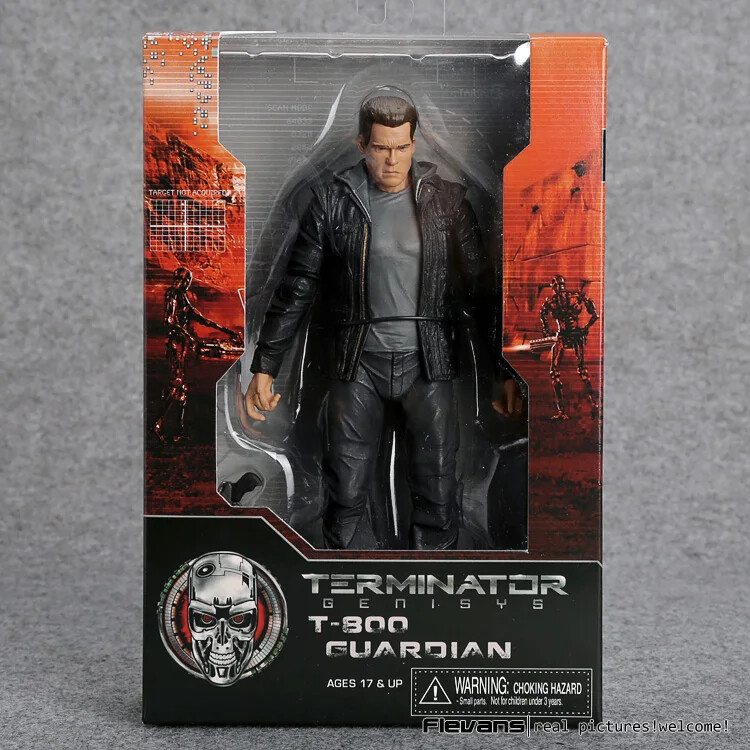 NECA The Terminator T-800 T-1000 Endoskeleton 18cm PVC