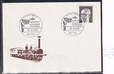 Deutschland Bundesrepublik Eisenbahn Musikfest Ottbergen, Höxter 13.06.76