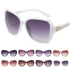 Oversized Square Sunglasses for Women Ladies Big Large Retro Trendy Sun Glasses