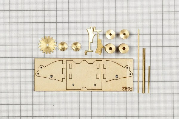 Winch Kit For Mounting - 50X25MM - Billing Boats - Image 3 of 4