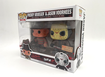 Funko POP Freddy Vs Jason Bloody Spatter Exclusive F13 ANOES