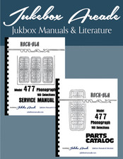 New! Rock Ola 477 "MAX" Service Manual & Parts List with Troubleshooting Guide