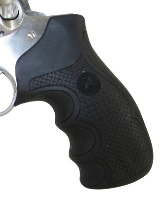 Pachmayr Ruger GP100 Rubber Diamond Pro Grip Recoil Reduction - 02484