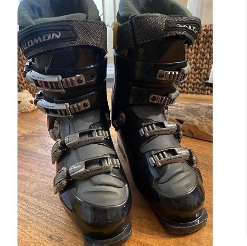 SALOMON Scarponi da sci Solomon Evolution professionali neri abbigliamento sci