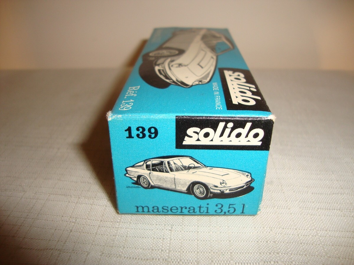 ミニカー SOLIDO MASERATI 3.5 REF 139 ミニカー SOLIDO MASERATI 3.5 REF 139 Vintage Diecast Solido