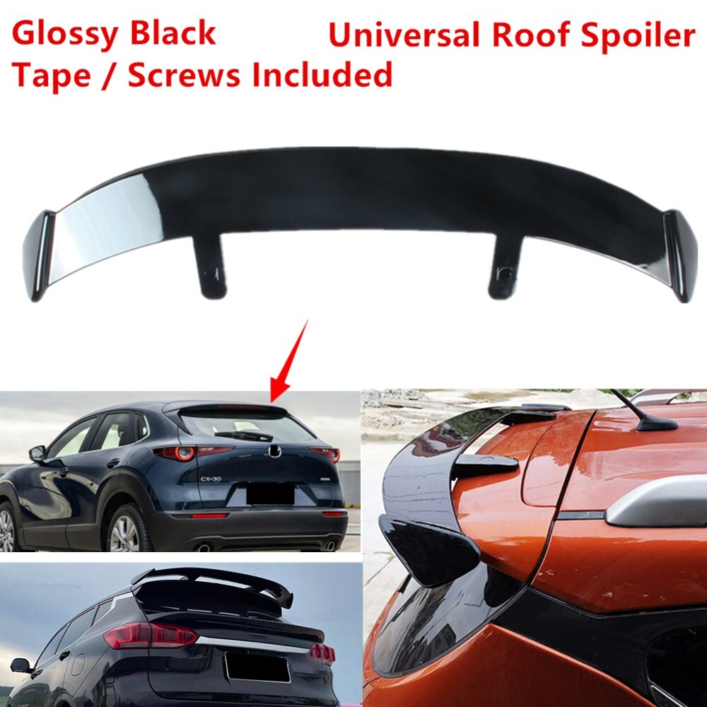Mazda Genuine Parts ブラックリアスポイラー CX-30 Fit For Mazda CX-30 20-23 Sport Style Rear Roof Spoiler Modified