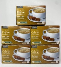 Keurig Cafe Escapes Chai Latte Coffee, 50 K-cup Pods Best 2025