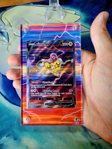 Pokemon Suicune Entei Raikou V GG38 GG36 GG41Crown Zenith Custom Display Case - Picture 6 of 9