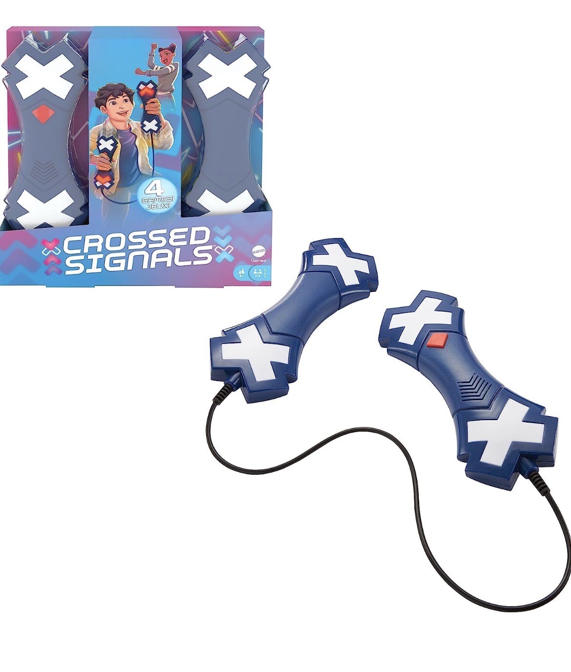 Mattel Crossed Signals Electronic Party & Family Game with Lights and Sounds B38