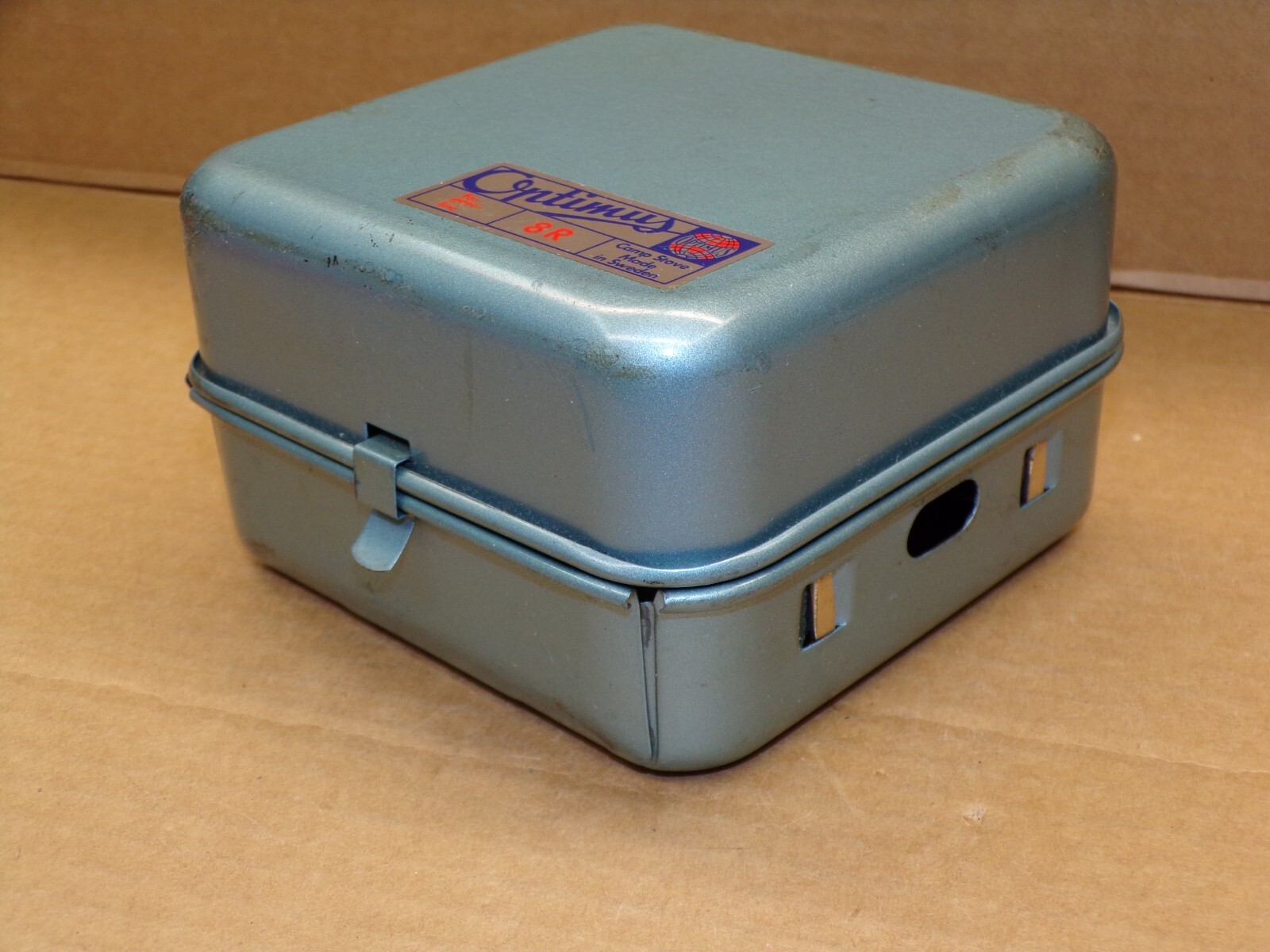 Vintage Optimus 8r Camp Stove W/ key - Made In Sweden - UNTESTED