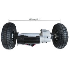 Motore differenziale transaxle posteriore 24v 180W + ruote 9x3,50-4 per scooter mobilità