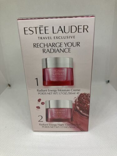 Estée Lauder Nutritions Super-pomegranate Day And Night Radiance  2pcs NIB - Picture 1 of 5