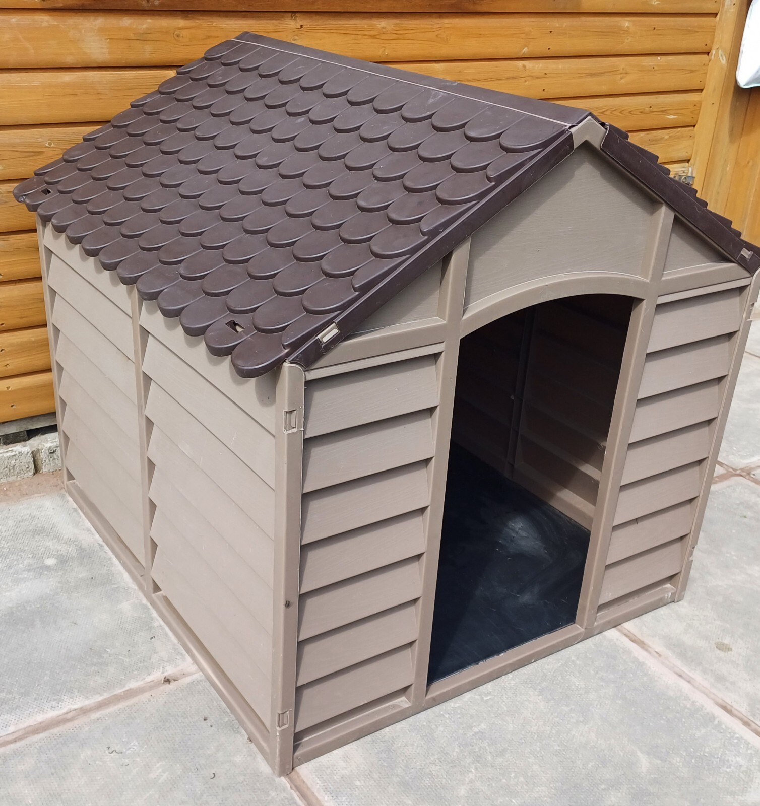 NEW LARGE STARPLAST OUTDOOR DOG KENNEL eBay