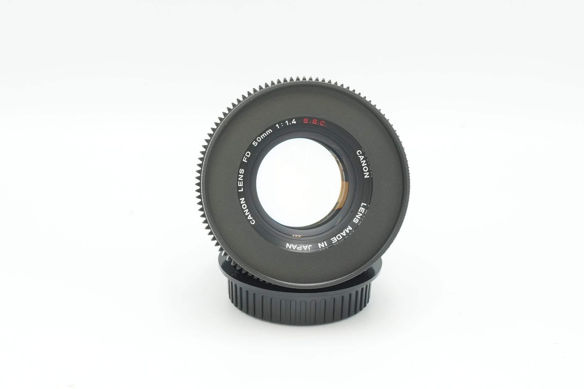 SALE ! Canon FD 50mm f1.4 S.S.C. Cine-MODDED to EF | eBay