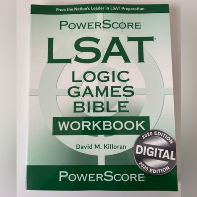 NEW The PowerScore LSAT Logic Games Bible Workbook | eBay