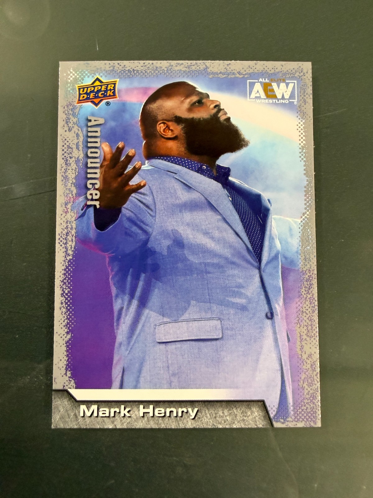 Mark Henry 2022 Upper Deck AEW All Elite Wrestling #99 Card